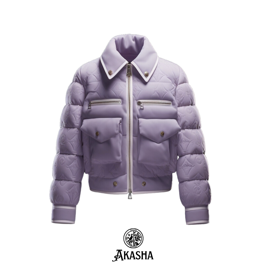 Purple Puffer Jacket