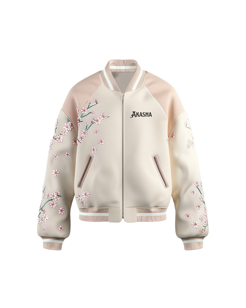 Sakura Varsity Jacket