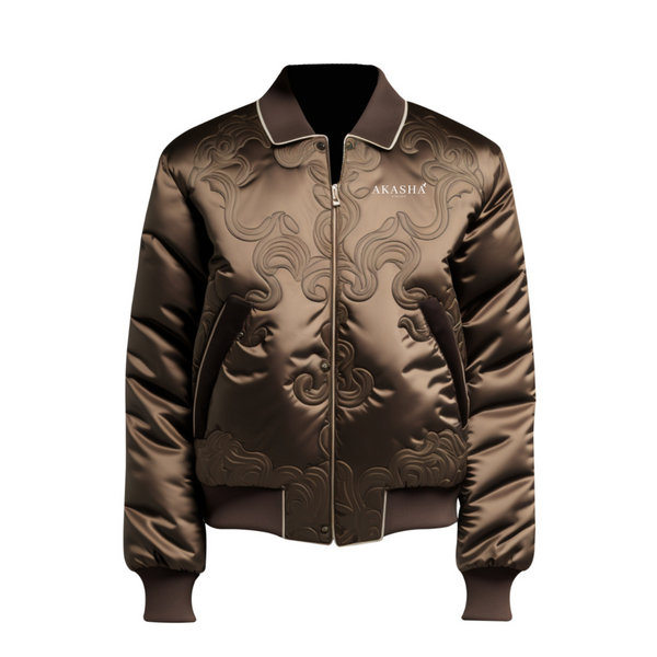 Brown Satin Jacket