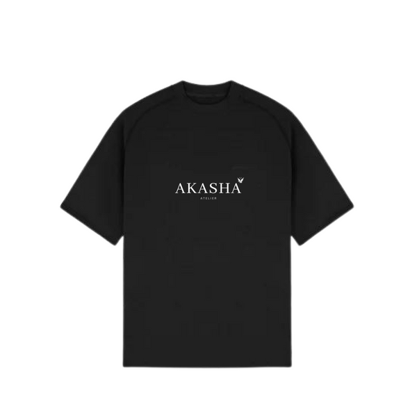 Heavy Black Basic Tee